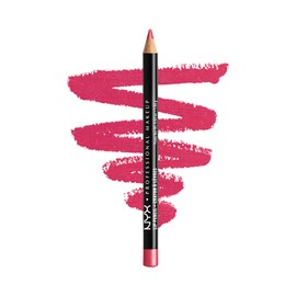 NYX PROFESSIONAL MAKEUP Slim Lip Pencil, Long-Lasting Creamy Lip Liner - Edge Pink