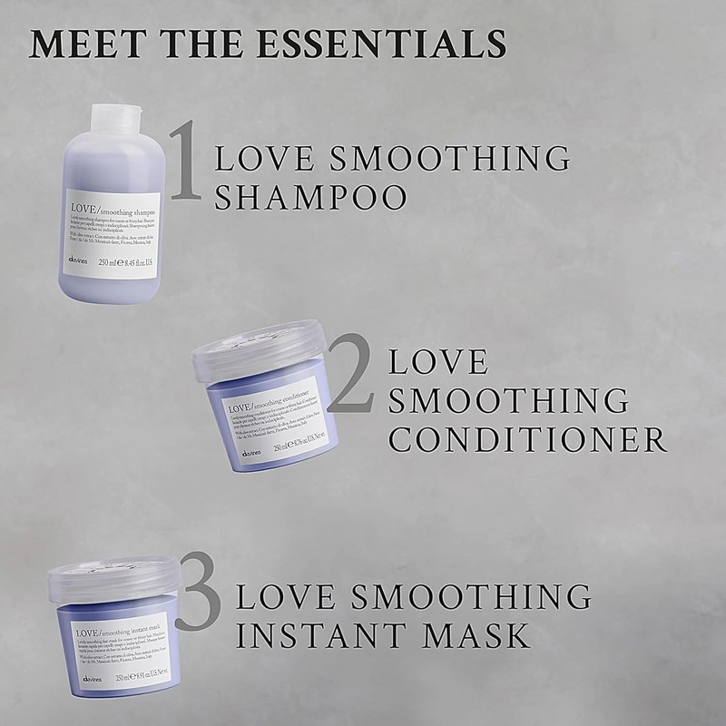 Davines LOVE Smoothing Shampoo Shampoo Anti-frizz 250 ml