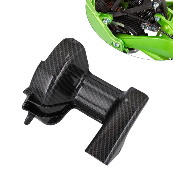 Runfarr Motorcycle Center Axle Protective Cover, Lightweight Axle Shield for