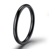 Stacking Rings for Women Black Size 11 Couples Rings