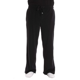 #followme Polar Fleece Pajama Pants for Men Sleepwear PJs 45902-BLK-3XL Black