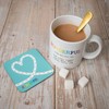NOT JUST A PRINT Running Gift Coaster Set with 'Runderful'