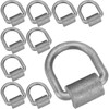 JOIKIT 10 Pack 1/2 Inch Weld-On D Rings, 12,000 lbs