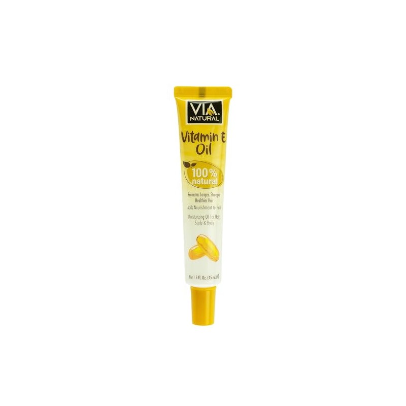 Via Natural 100% Natural Vitamin E Oil 1.5 Fl Oz