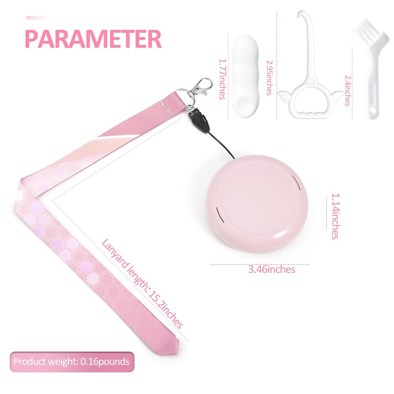 Gaboolo Retainer Case Slim Aligner Case with Vent Holes Removable