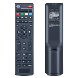 TCNOUMT Replace Remote Control Suitible for ZJBOX ATSC Digital Converter Box for TV