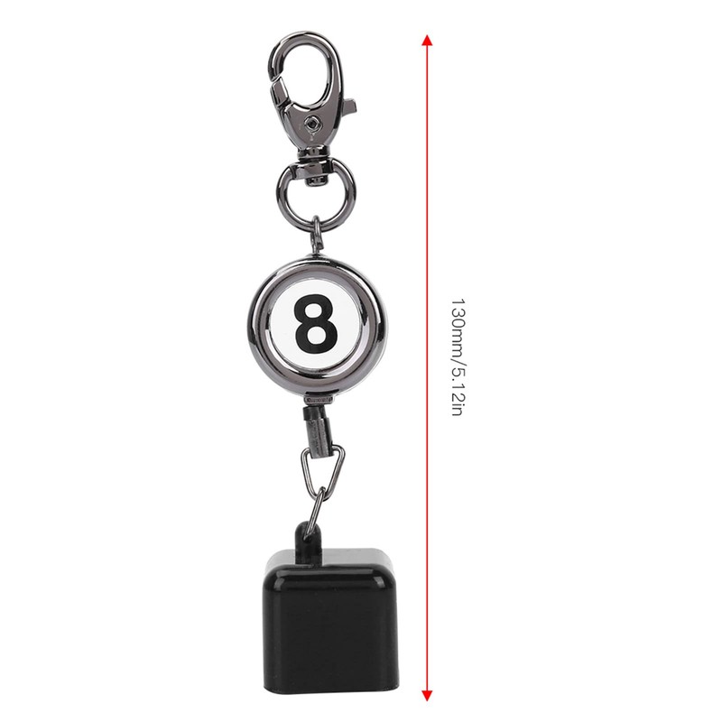 Snooker Pool Chalk Tip, Billiards Pool Chalk Holder, Lightweight Metal
