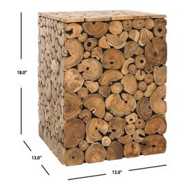 Safavieh Jefferson Coin Stand, Natural