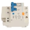 63A Circuit Breaker 2P Leakage Protection Air Switch DIN Rail