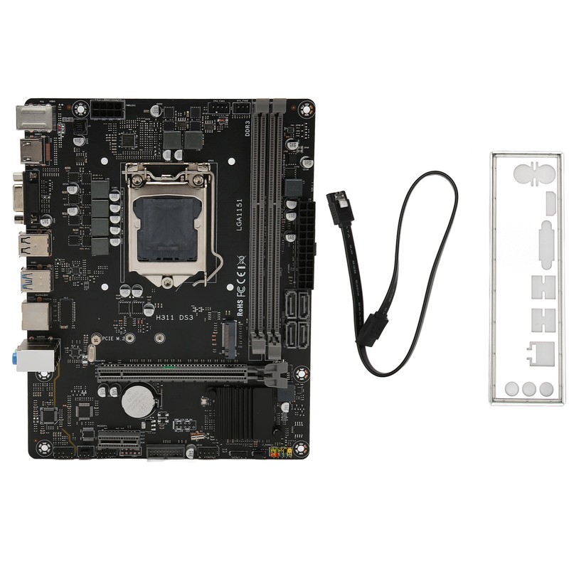 DDR3 Motherboard M.2 PCIe 4 SATA 3.0 4 USB3.0 4