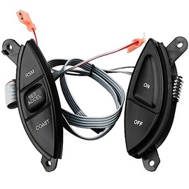 Suifaqi Upgrade F87Z-9C888-BB, F87A-9D809-BA, SW-5928 Steering Wheel Mounted Cruise Control Switch for Ford F150 1999-2003