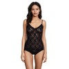 hanky panky Women's Signature Lace V Front Cami, Black, M