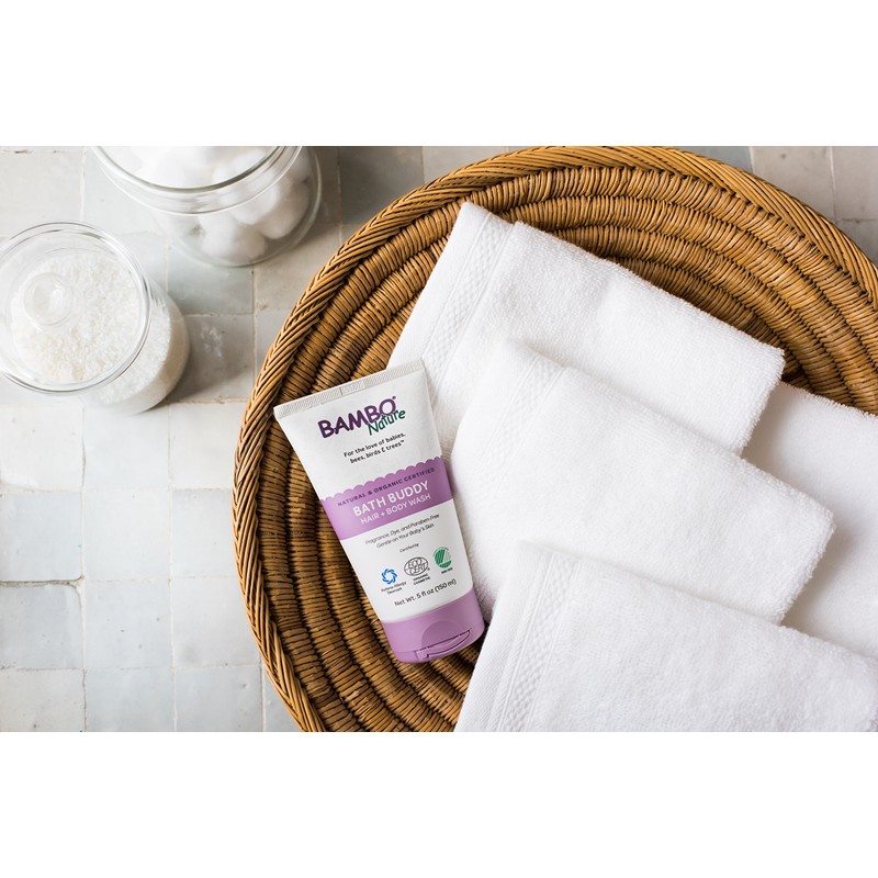 Bambo Nature Bath Buddy Hair & Body Wash, 5 fl