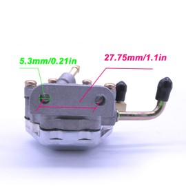 Bomba de combustible para Yamaha XV250 Virago 250 1995-2007 / Route 66 1988-2014 / XV125 1990-2014