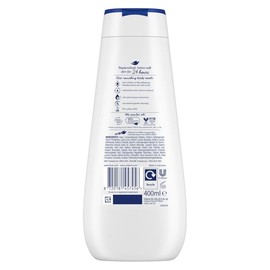 Dove Advanced Care Deeply Nourishing Body Wash body cleanser with skin-natural nutrients for instantly lotion-soft skin 400 ml