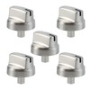 Allstare Stainless Steel WB03X29315 Stove knobs Replacement for GE Stove