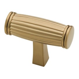 Liberty Champagne Bronze Fluted Bar Cabinet Hardware Knob