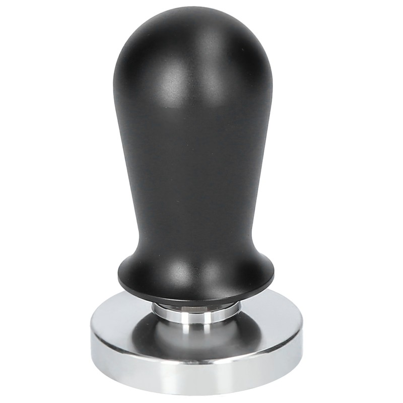 Stainless Steel Coffee Tamper Tool Elastic Powder Press with Spring