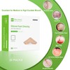 NeuHeils Silicone Foam Dressing with Gentle Border 3''x3'', 20 Packs