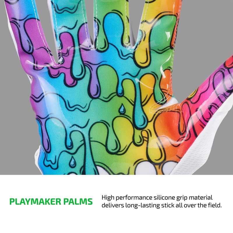 Cutters - Game Day Pro Receiver Gloves LE Multi Drip