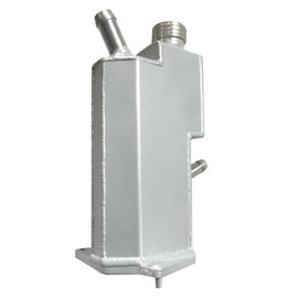 HCHCSPEED Aluminum Power Steering Tank Reservoir Compatible with for Mazda MX5 NC Miata MK3 2006-2015 Silver