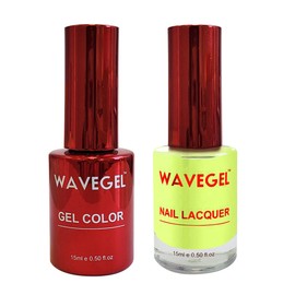 WAVEGEL Soak-Off Gel & Nail Lacquer Matching Duo Set - Queen Collection - #097 Cosmo Night I 0.5 Oz
