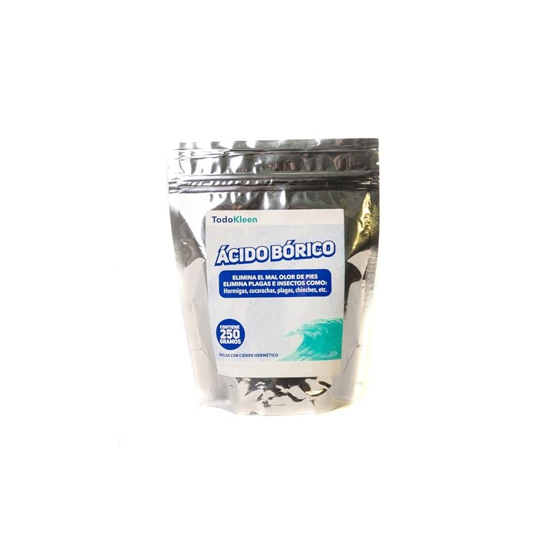 Polvo Multipropósito Ácido Bórico 250 gr. - Pureza del 99.9%