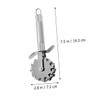 ABOOFAN 2pcs Stainless Steel Rolling Meat Tenderizer Needles with Ergonomic