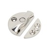 Boat Door Catch Latch Round 45mm 180° Rotation 316 Stainless
