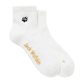 Jack Wolfskin 5033961 Unisex Short Socks (Organic Cotton, Sustainable), 5055_off-white