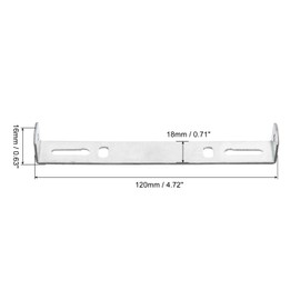 PATIKIL 120mm Ceiling Light Plate Kit, 1 Set Pendant Light Lighting Fixture Mounting Bracket Hardware for Home Office Chandelier