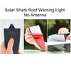 Shark Fin Aerial-MASO Solar Power Shark Fin 8 LED Warning