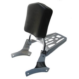Sissy Bar Backrest & Luggage Rack for 98+ Honda Shadow Ace VT750