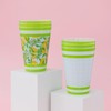 Lilly Pulitzer 14 Ounce Reusable Plastic Pool Cups, Set of