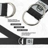 Yoga Strap Belt with Metal D-Ring Buckle, 6ft long &