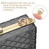 sourcing map Women Clear Purse, Acrylic Clear Clutch Bag Diamond