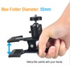 KAGYOKU 2-Pack Camera Clamp Mount with 360° Swivel Ball Head