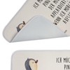 Mr. & Mrs. Panda Penguin Marching Bath Mat, Gift, Shower