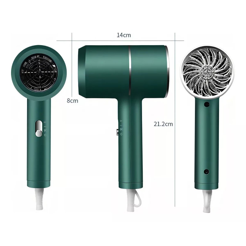 Nuodwelle Secadora de cabello Nuodwelle CFJ-54 negra 127V