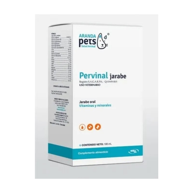 Vitaminas Y Minerales Para Perro Y Gatos 100ml Ácidos Grasos