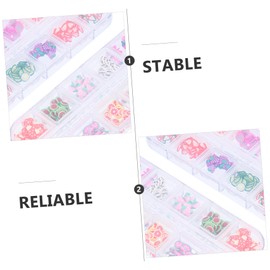 SAFIGLE DIY Soft Clay Fruit Slice Nail Art Decorations 2pcs Colorful Manicure Stickers for Creative Nail Design