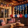 4th of July Decorations String Lights, 10Ft 20 LED American