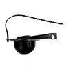 TOILET FLAPPER BLACK 3"