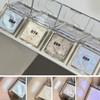 KARLOR Eyeshadow Shimmering Metallic Silver Mother of Pearl Eyeshadow Glitter