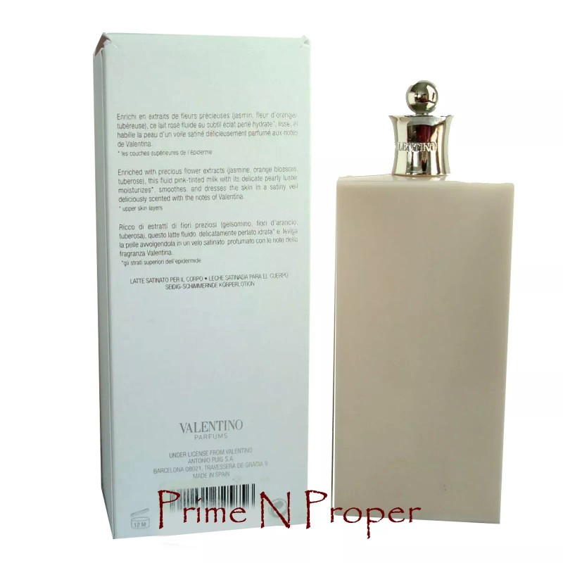 Valentino Valentina Satin Body Lotion by Valentino 200ml - 6.8