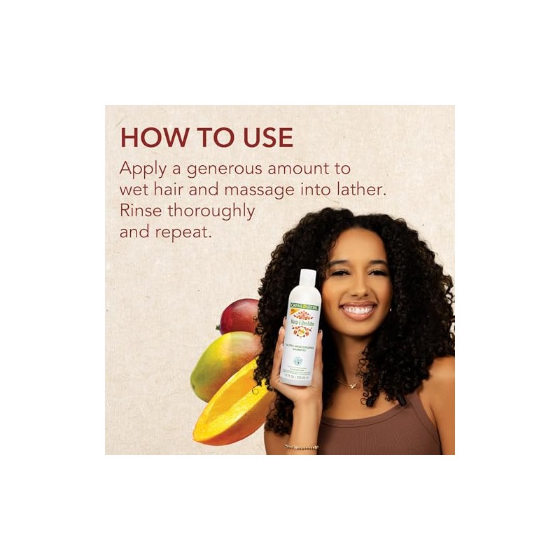 Creme of Nature Mango & Shea Butter Ultra Moisturizing Shampoo,