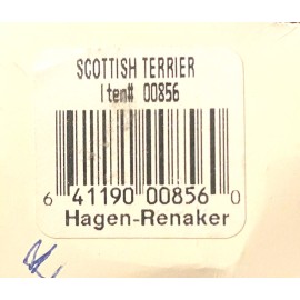 Hagen Renaker Miniature, Scottie Terrier Dog # 856, Made in USA VINTAGE NOS