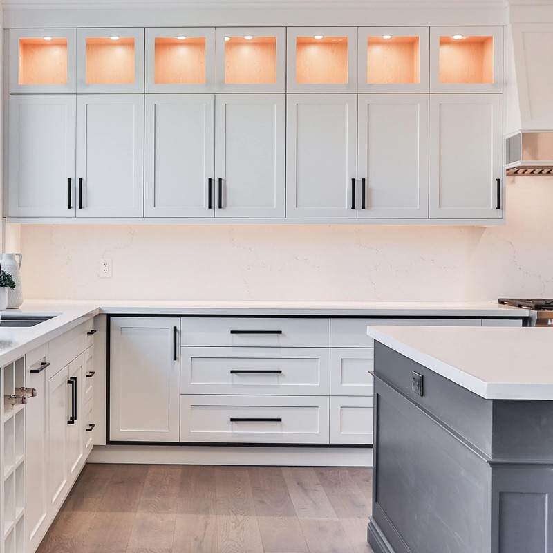 Ravinte 20 Pack 7-1/2 Inch Kitchen Square Cabinet Handles Matte