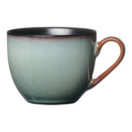 Ritzenhoff & Breker Bali Espresso Cups Set of 6, 90 ml, Modern Mocha Cups with Colour Gradients, Scandinavian Design with Reactive Glaze, Stoneware, Blue