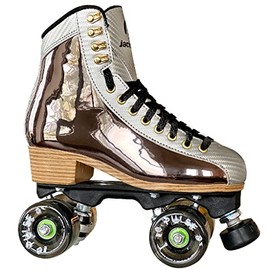 Jackson Flex Outdoor Roller Skates, Atom Pulse Lite Wheels - Gunmetal, Size 4